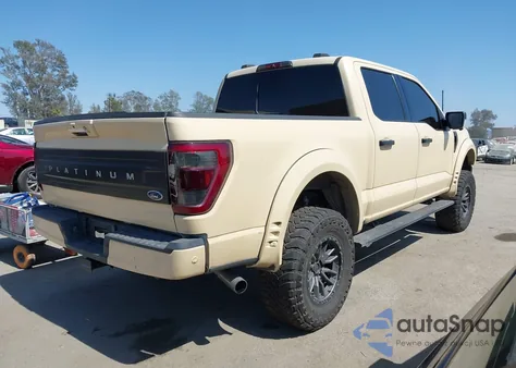 2021 Ford F-150 Platinum из США, поврежденный, VIN 1FTFW1ED3MFB69667